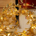 golden leaf LED fairy light